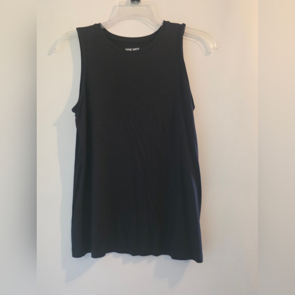 Nine West Classic Black Tank Top